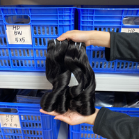 Paquetes de Cabello Humano Virgen 100% Vietnamita, Súper Doble Trama, Rizado Tipo Huevo, Color Natural, Puntas Completas y Voluminosas, Doble Trama