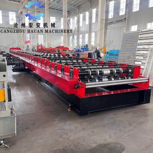 เครื่องขึ้นรูปแผ่นพื้นอัตโนมัติ HAUAN พร้อมชุดเกียร์ PLC, เครื่องยนต์, ปั๊ม และลูกปืน สำหรับงานก่อสร้างพื้นสำเร็จรูปเชิงพาณิชย์และที่อยู่อาศัย - Product Image 4