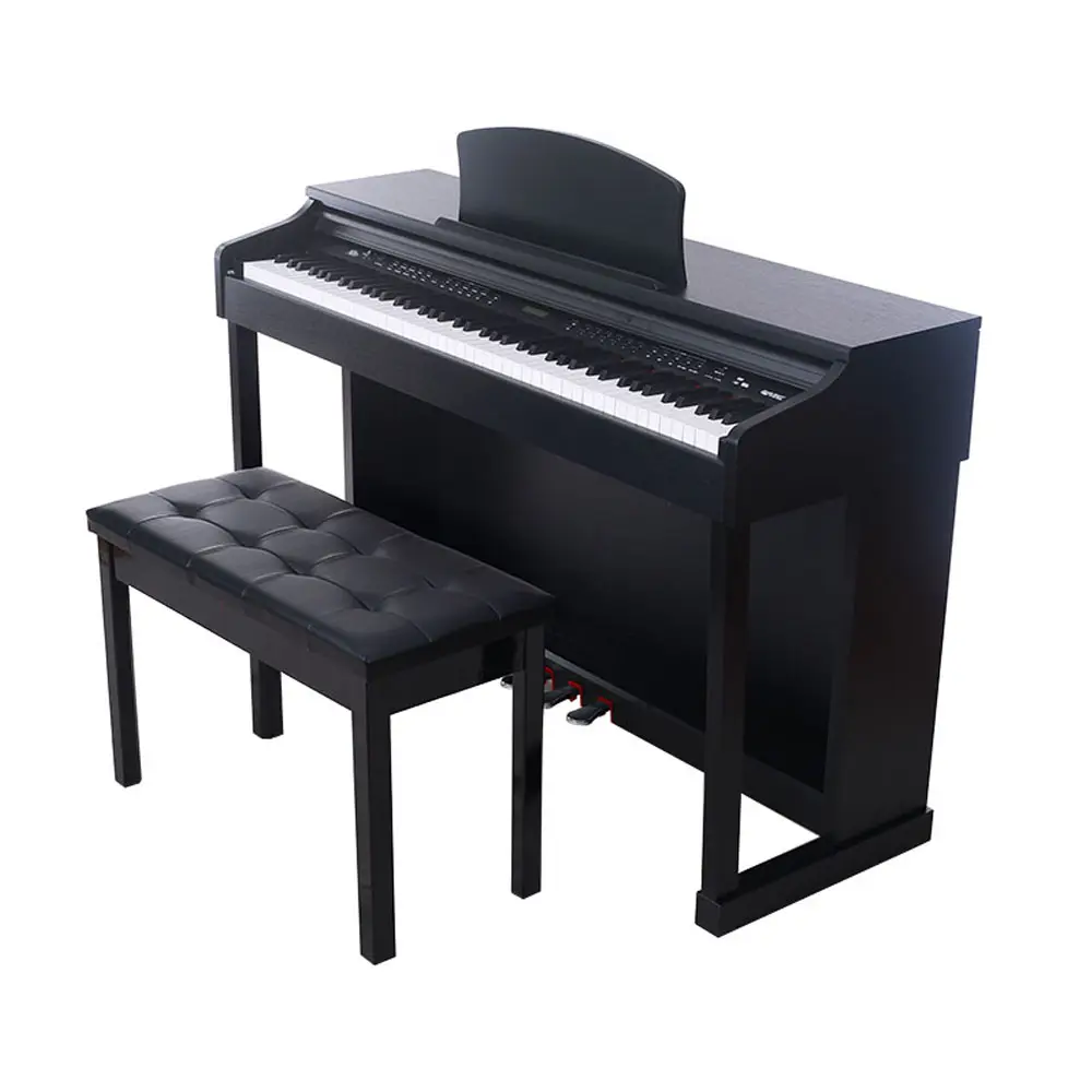 HUASHENG Wholesale 88 Key Weighted Digital Piano Hammer Action Keyboard Instruments Musical Upright Piano for Players