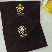 Enveloppes en velours doux de luxe C5 C6, plusieurs couleurs disponibles, dorure à chaud personnalisée pour invitations de mariage, cartes de vœux, envois postaux