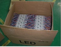 Módulo LED de Inyección SMD2835 de 1.5W y 3 LED, 12V CC, IP67 Impermeable, de Alta Luminosidad para Letras de Canal, Letreros Publicitarios y Cajas de Luz