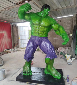 Marvel Hero <span class=keywords><strong>figure</strong></span> in fibra di vetro The Giant Green <span class=keywords><strong>Hulk</strong></span> <span class=keywords><strong>action</strong></span> <span class=keywords><strong>figure</strong></span> all'ingrosso - Product Image 2