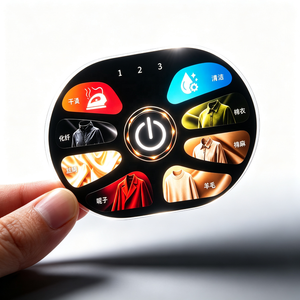 Factory Custom Uv Printed Graphic Overlay <b>Car</b> Dashboard Control Panel Adhesive Decal Color Label <b>Sticker</b> - Product Image 3
