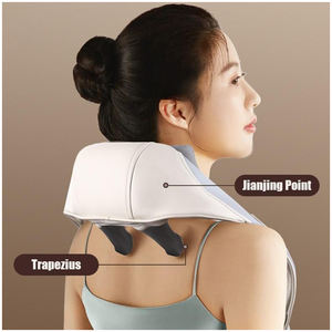 Prodotti caldi a mano come impastare massaggio collo e spalla e schiena massaggiatore riscaldamento collo Shiatsu massaggiatore elettrico - Product Image 4
