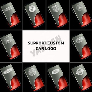 Cancelador de Alarma para Cinturón de Seguridad de Coche con Logotipo Personalizado <span class=keywords><strong>2022</strong></span>, Clip de Bloqueo, Inserto de Advertencia, Enchufe para Accesorios Interiores de Coche - Product Image 4