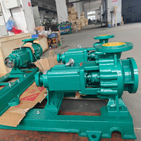Bomba Centrífuga Industrial con Revestimiento de Fluoruro IHF 50-32-125, Motor Trifásico/Antiexplosión, Anticorrosión para Uso Industrial
