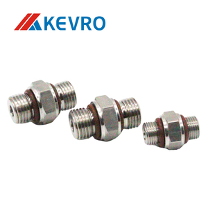 Bspp nam ren Hex núm vú 316 thép không gỉ giả mạo ống nối áp lực cao nam bspt - Product Image 5