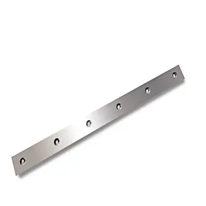 Cuchillas de corte de placa de acero Cuchillo de corte recto largo para cortar línea de proceso de metal