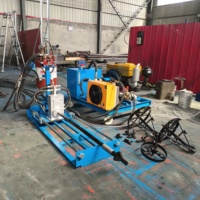 Machine de forage de câbles horizontaux sous la route