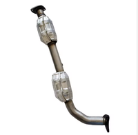 Convertisseur catalytique à trois voies haute performance à montage direct pour système d'échappement automobile Sequoia 5.7T 4.7T 409SS Filtre céramique