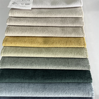 Tissu de canapé en velours flocon de neige personnalisé pour meubles chaise conceptions de gaufrage à la colle technique tricotée chaîne résistante aux taches et à l'eau