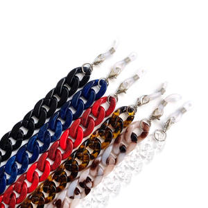 Chaînes de <span class=keywords><strong>lunettes</strong></span> de soleil pour femmes, 1 pièce, <span class=keywords><strong>tendance</strong></span>, lanière, accessoire pour le visage - Product Image 2