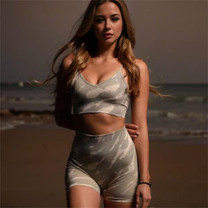 Set yoga da donna a basso prezzo per vendita <span class=keywords><strong>online</strong></span>, <span class=keywords><strong>abbigliamento</strong></span> <span class=keywords><strong>sportivo</strong></span> due pezzi, set da allenamento in palestra per donna, set yoga senza cuciture - Product Image 1