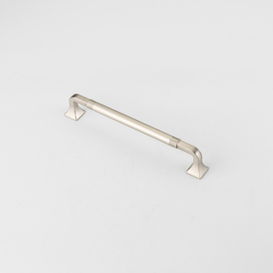 Poignées de meuble modernes en nickel brossé, tirants de tiroir argentés avec détail annulaire, série de <span class=keywords><strong>quincaillerie</strong></span> <span class=keywords><strong>pour</strong></span> <span class=keywords><strong>cuisine</strong></span> et armoire - Product Image 3