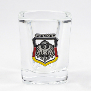 Bicchierini da <span class=keywords><strong>Shot</strong></span> Quadrati Personalizzati all'Ingrosso con Logo Inciso, 2 Once, per Whisky e Tequila - Product Image 1