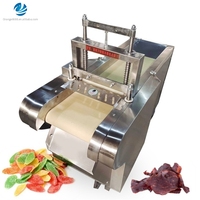 Machine commerciale de découpe de fruits secs, équipement de découpe de fruits collants, machine à découper en dés les abricots secs, les mangues, les dattes et les kiwis