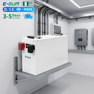 แบตเตอรี่ลิเธียม E-SUN Nigeria Stock Deep Cycle Lifepo4 25.6v 100AH แบบติดผนัง สำหรับระบบกักเก็บพลังงานภายในบ้าน - Product Image 3