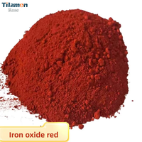 Oxyde de fer rouge de qualité industrielle en poudre CAS1332-37-2, adapté à la coloration et à la protection de divers revêtements, sac de 25 kg