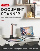 Portable Document Camera Scanner with OCR Function