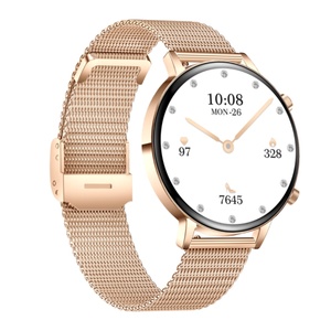 Montre connectée sportive pour <span class=keywords><strong>femme</strong></span> 2026 MK96 avec bracelet en acier, suivi <span class=keywords><strong>de</strong></span> santé, rappel <span class=keywords><strong>de</strong></span> messages, tracker d'activité et étanchéité IP68 - Product Image 3