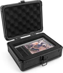 Étui de rangement individuel <span class=keywords><strong>pour</strong></span> cartes de sport PSA BGS SGC – Compatible avec jusqu'à 2 slabs PSA ou 2 slabs BGS - Product Image 1