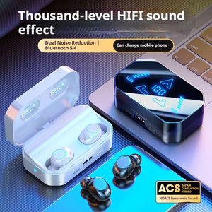 Venta al por mayor M49 TWS Auriculares para 5,4 True Wireless Stereo In-Ear LED Juego Auriculares con micrófono para iPhone para - Product Image 3