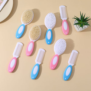 طقم بمشط لحديثي الولادة والأطفال الصغار-فرشاة/مشط آمنة وصديقةة - Product Image 3