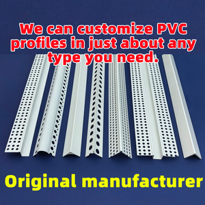 <b>PVC</b> Bullnose Corner Bead 3/4 Inch Archway Model / Flexible Round Drywall Corner Trim / Impact Outside Wall Edge Protector - Product Image 1