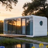 Maison préfabriquée permanente avec structure en acier, maison modulaire conforme aux normes internationales