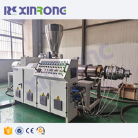 Línea de Producción de Tubos de Plástico Xinrong de 20-110 mm, Máquina Automática para Fabricar Tubos de PVC