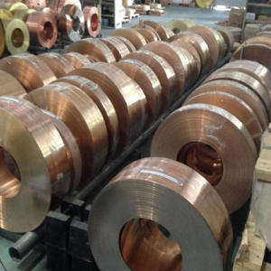 ASTM B280 <b>Copper</b> C1100 T2 0.1*300mm Thickness <b>Copper</b> Foil <b>Strip</b> for Industrial - Product Image 2