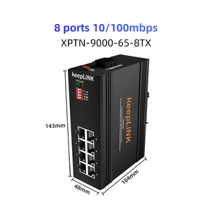 Công Tắc <span class=keywords><strong>Ethernet</strong></span> Công Nghiệp 8 Cổng Công Tắc <span class=keywords><strong>Ethernet</strong></span> Gigabit Ngoài Trời Không Được Quản Lý Đường Ray IP40 <span class=keywords><strong>Din</strong></span> 8 Cổng Poe - Product Image 5