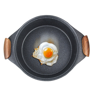 All Flavor Hot Pot 28cm Two Broths Non Stick Induction Compatible 4.1L 6L Capacity - Product Image 5