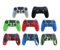 Coque de manette PS4 camouflage, coque en silicone pour manette PS4, coque en silicone pour PS4