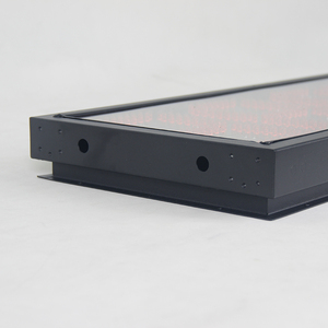 Bán Hot USA Ngoài Trời Màu vàng <span class=keywords><strong>LED</strong></span> thời gian và nhiệt độ dấu hiệu đồng hồ không thấm nước ngày màn hình - Product Image 5