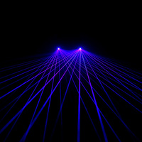 Lunettes laser bleues Lunettes de danse laser Accessoires de scène DJ Night Show LED bar light glasses