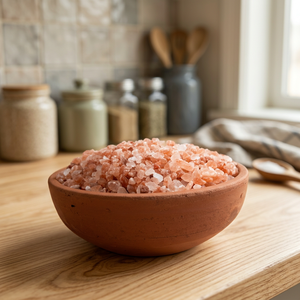 Sel de roche naturel rose clair de l'Himalaya, grains raffinés, idéal pour la cuisine et la table, sel rose foncé fin de l'Himalaya - Product Image 1