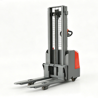 Gerbeur à palettes entièrement électrique ultra-lisse de 1500 kg, gerbeur à batterie de 1,5 tonne à levage de précision avec système de commande AC intelligent