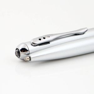 Stylo espion de sécurité avec marqueur magique et lumière UV, encre invisible, logo métallique personnalisé pour messages confidentiels, promotion en gros - Product Image 4