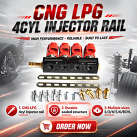 Colector de Inyección de Gas NGV FC Universal, Bobina de 2 Ohmios y 3 Ohmios, Compatible con Múltiples Marcas de Unidades de Control de Autogás