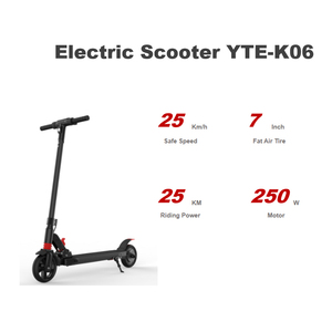Scooters al por Mayor, Scooter Eléctrico Plegable Ligero de 2 Ruedas para Adultos, Modelo K06 - Product Image 4