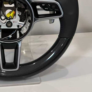 Volant en fibre de carbone pour <span class=keywords><strong>Porsche</strong></span> 911 996 Cayenne 958 718 Boxster 918 Cayman Macans Panamera Taycan <span class=keywords><strong>GT3</strong></span> <span class=keywords><strong>RS</strong></span> 970 GT2RS - Product Image 4