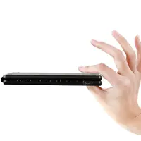 לוח מיני פלסטיק פיצול אלחוטי מקלדות מחשב נייד מתקפל נייד מקלדת 2.4g מיני אלחוטי מקלדת עם עכבר Trackball
