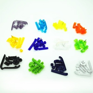 Kit de boutons de remplacement transparents pour Nintendo Game Boy Advance (GBA) - Product Image 1