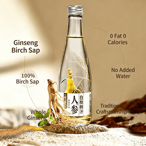 Jiufengshan Yangxin Valley Ginseng y Líquido <span class=keywords><strong>de</strong></span> <span class=keywords><strong>Abedul</strong></span> Bajo en Grasa SIN AZÚCAR AÑADIDO 320ml*6 Botellas - Product Image 3