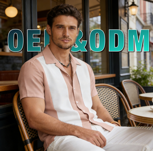 Camicie da uomo a <span class=keywords><strong>maniche</strong></span> <span class=keywords><strong>corte</strong></span>, vestibilità aderente, antipiega, casual, con bottoni. - Product Image 2