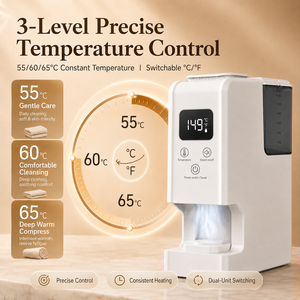Distributeur automatique de serviettes chaudes à température constante pour la maison, le salon, la salle de bain, les soins de la peau, chauffe rapidement, pour serviettes compressées 55 ° C - Product Image 4