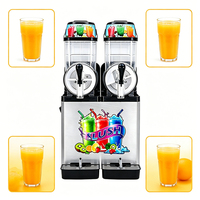 Machine à granita au lait à trois réservoirs à récupération rapide, 1,1 W de puissance élevée pour un service continu, CE R290