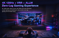 Téléviseur LED MINI UHD 75 pouces, Smart TV WiFi avec mode jeu et haut-parleur intégré pour usage hôtelier, certifié CE/FCC, boîtier noir