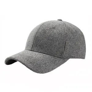 מותאם אישית לוגו יוניסקס חורף צמר ספורט כובע גברים של עבה חם בייסבול כובע מוצק צבע קר הוכחה נשים ספורט כובעים